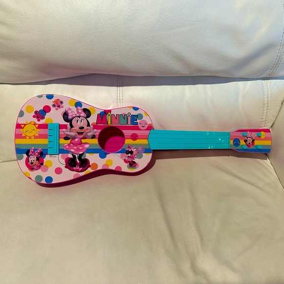 first act Toys First Act Disney Minnie Mouse Mini Guitar Ukulele